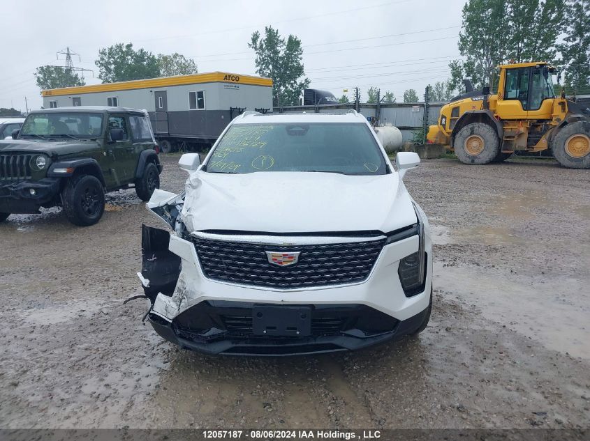 2024 Cadillac Xt4 VIN: 1GYFZDR4XRF186129 Lot: 12057187