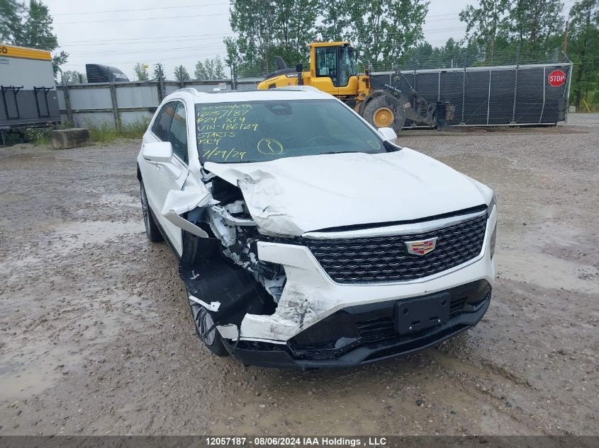 2024 Cadillac Xt4 VIN: 1GYFZDR4XRF186129 Lot: 12057187