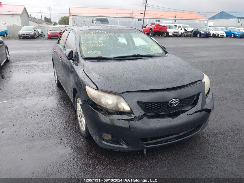 2010 Toyota Corolla VIN: 2T1BU4EE2AC232163 Lot: 12057191