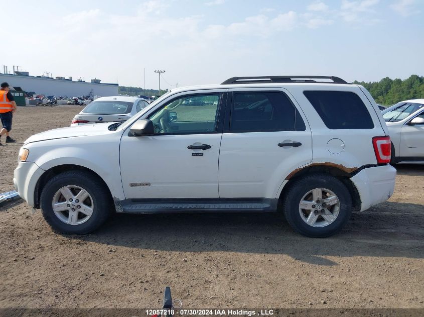 2010 Ford Escape Hybrid VIN: 1FMCU4K35AKA06605 Lot: 12057218