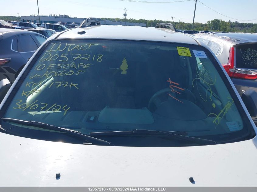 2010 Ford Escape Hybrid VIN: 1FMCU4K35AKA06605 Lot: 12057218