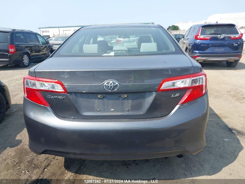 2012 Toyota Camry Le VIN: 4T1BF1FK8CU092134 Lot: 12057242