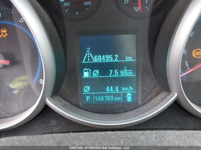 2012 Chevrolet Cruze VIN: 1G1PF5SC9C7155166 Lot: 12057243