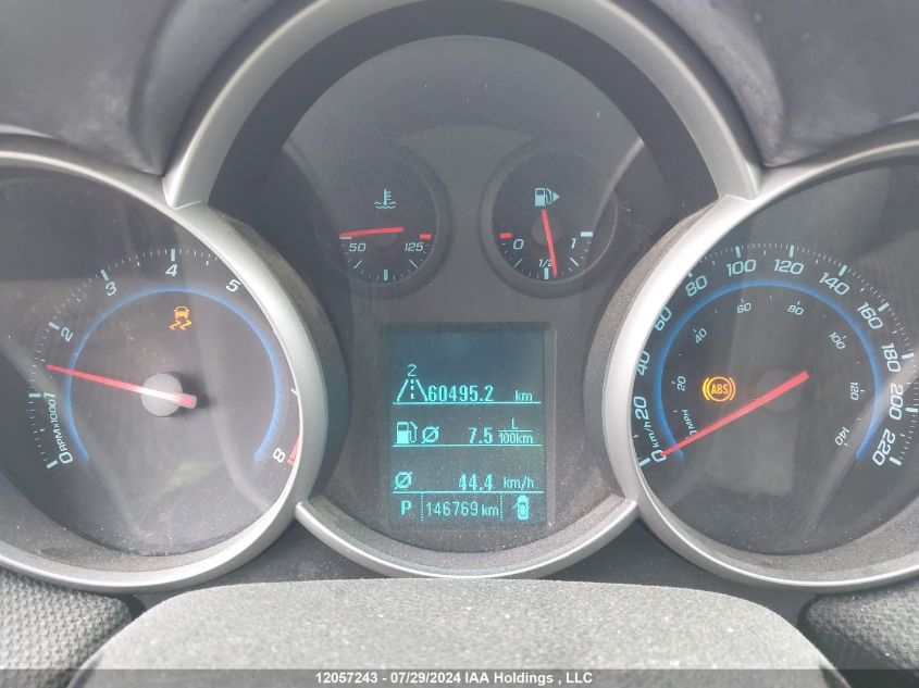 2012 Chevrolet Cruze VIN: 1G1PF5SC9C7155166 Lot: 12057243