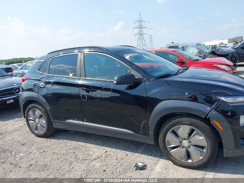 2021 Hyundai Kona Electric Preferred VIN: KM8K23AG2MU097986 Lot: 12057260