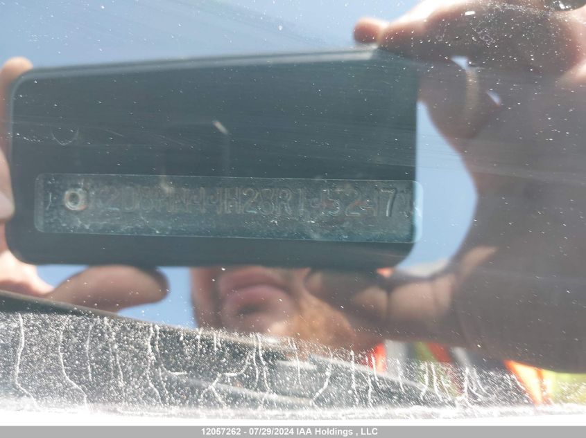 2008 Dodge Grand Caravan Se VIN: 2D8HN44H28R145247 Lot: 12057262