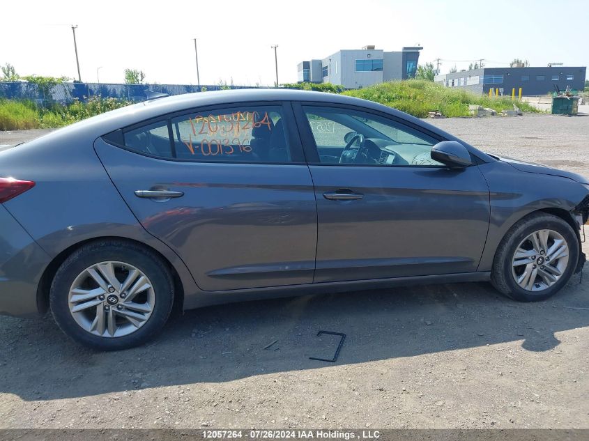 2020 Hyundai Elantra Preferred Auto Ivt VIN: KMHD84LF7LU001396 Lot: 12057264