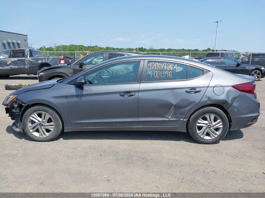 2020 Hyundai Elantra Preferred Auto Ivt VIN: KMHD84LF7LU001396 Lot: 12057264