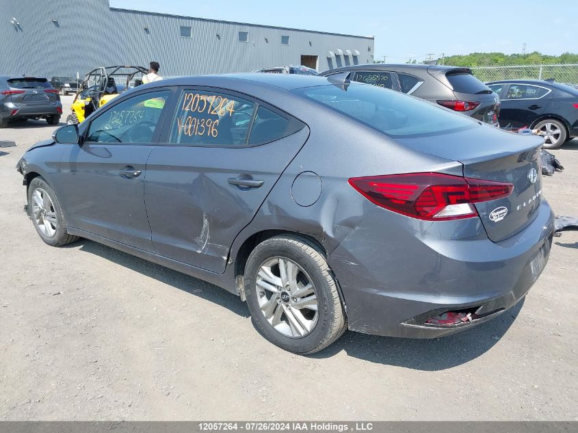 2020 Hyundai Elantra Preferred Auto Ivt VIN: KMHD84LF7LU001396 Lot: 12057264