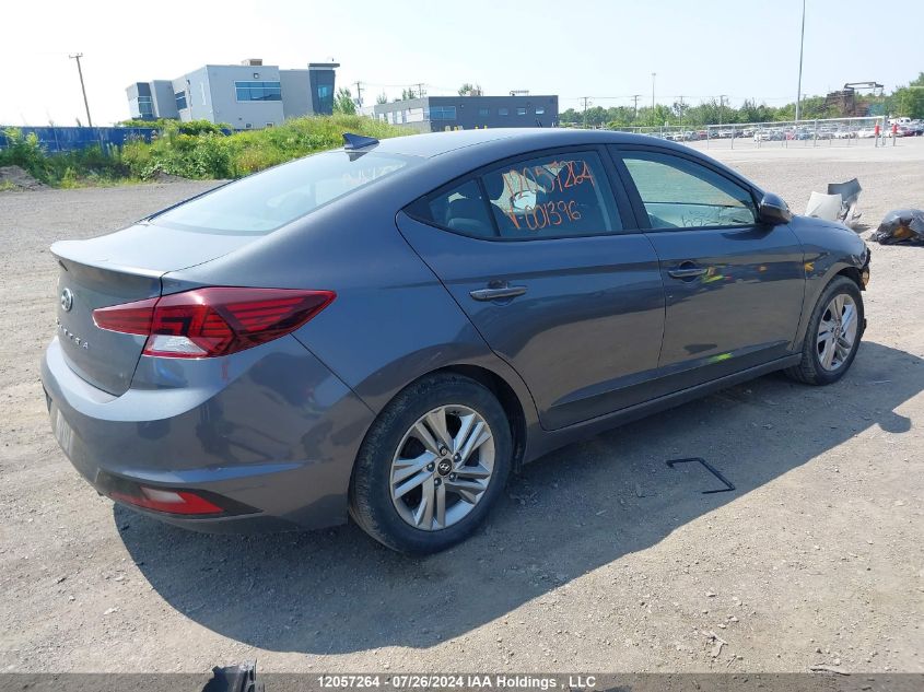 2020 Hyundai Elantra Preferred Auto Ivt VIN: KMHD84LF7LU001396 Lot: 12057264