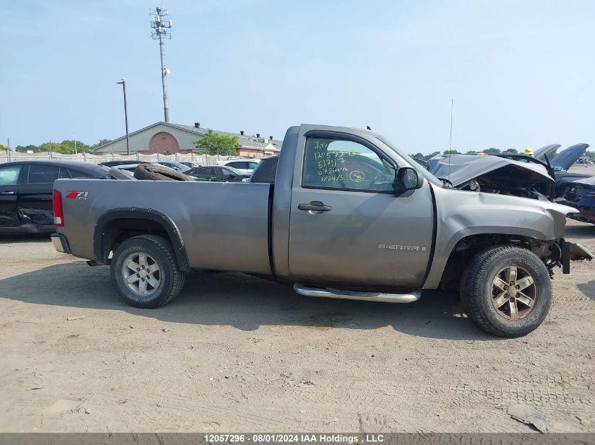 2007 GMC Sierra 1500 VIN: 1GTEK14JX7E517117 Lot: 12057296