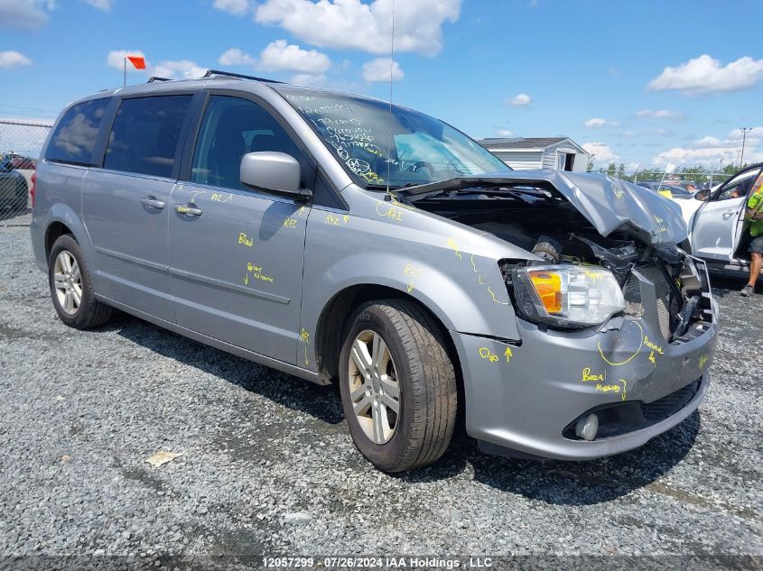 2017 Dodge Grand Caravan Crew VIN: 2C4RDGDG8HR765406 Lot: 12057299