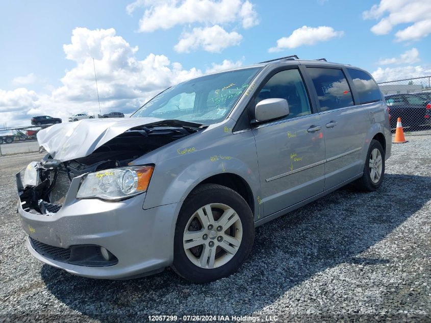 2017 Dodge Grand Caravan Crew VIN: 2C4RDGDG8HR765406 Lot: 12057299