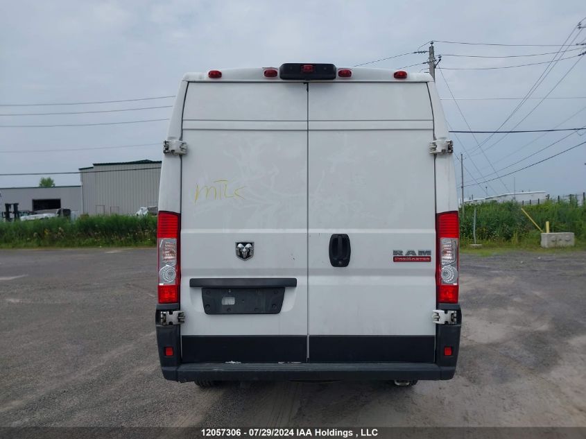 2021 Ram Promaster 3500 3500 High VIN: 3C6MRVJG5ME537354 Lot: 12057306