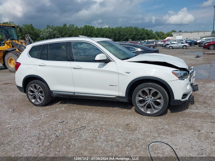 2017 BMW X3 VIN: 5UXWX9C30H0W77785 Lot: 12057312