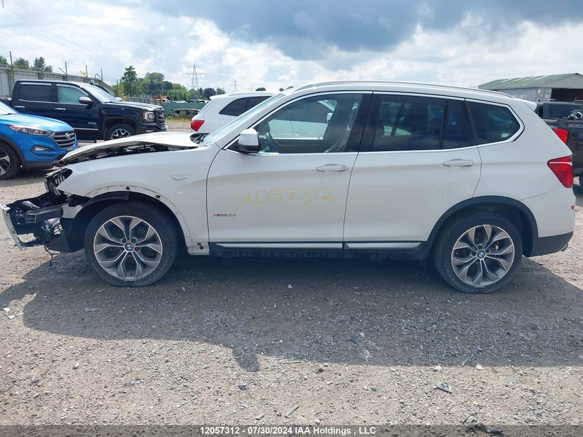 2017 BMW X3 VIN: 5UXWX9C30H0W77785 Lot: 12057312