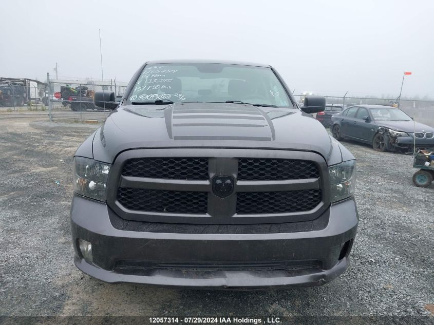 2018 Ram 1500 St VIN: 1C6RR7FT0JS133345 Lot: 12057314