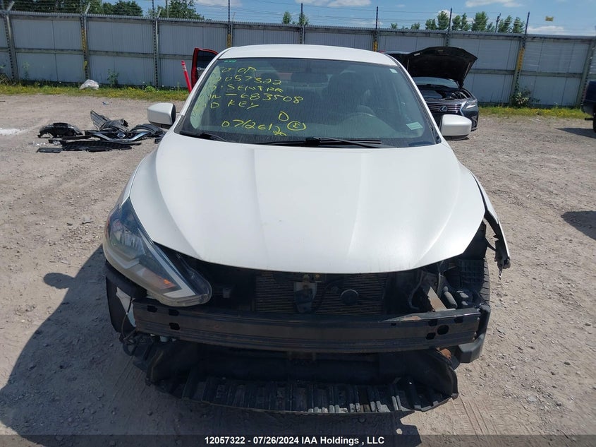 2017 Nissan Sentra VIN: 3N1AB7AP1HL683508 Lot: 12057322