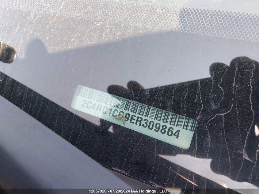 2014 Chrysler Town & Country Touring L VIN: 2C4RC1CG9ER309864 Lot: 12057326