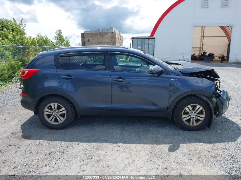 2011 Kia Sportage VIN: KNDPBCA25B7043544 Lot: 12057333