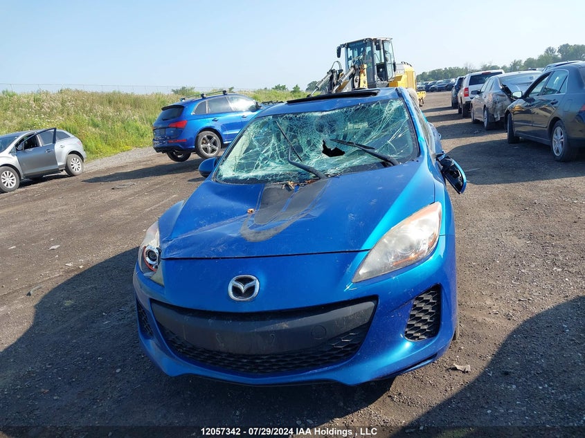 2013 Mazda 3 I VIN: JM1BL1UF4D1807304 Lot: 12057342