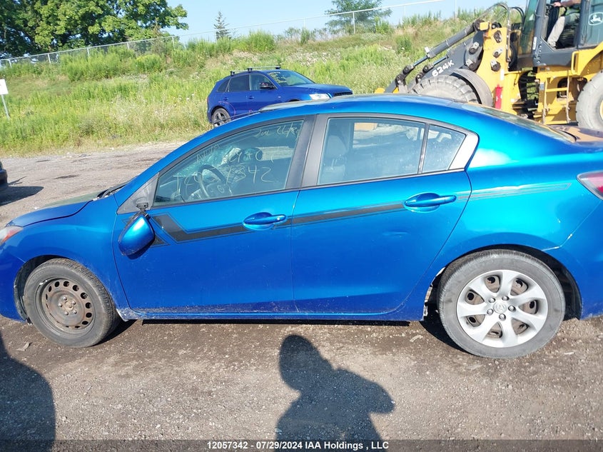 2013 Mazda 3 I VIN: JM1BL1UF4D1807304 Lot: 12057342