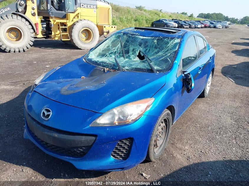 2013 Mazda 3 I VIN: JM1BL1UF4D1807304 Lot: 12057342