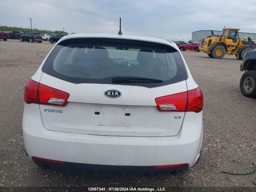 2012 Kia Forte 5-Door VIN: KNAFU5A28C5486640 Lot: 12057343