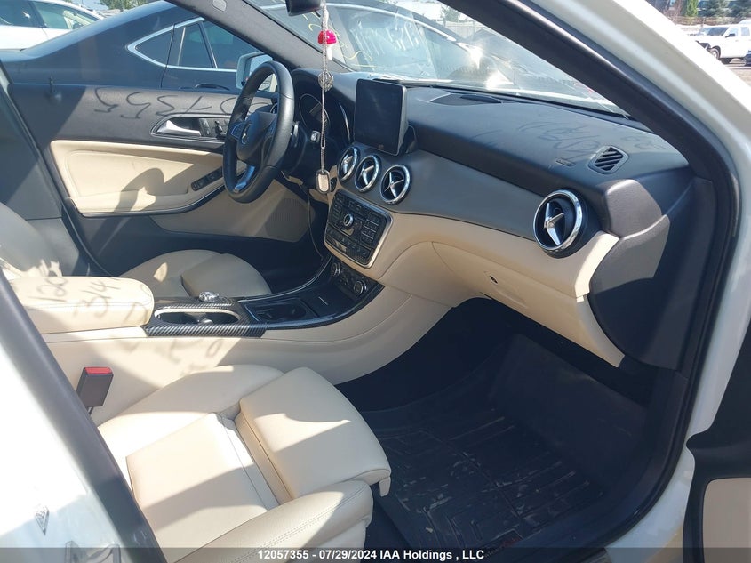 2017 Mercedes-Benz Gla VIN: WDCTG4GB2HJ314739 Lot: 12057355