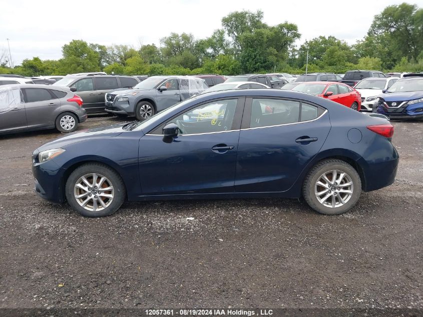 2014 Mazda Mazda3 VIN: JM1BM1V71E1174377 Lot: 12057361