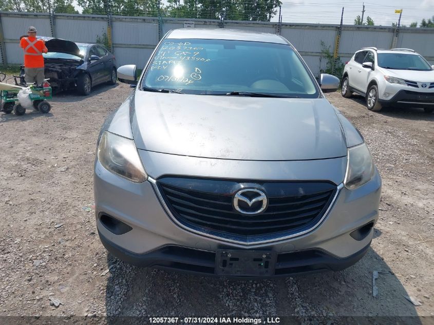 2014 Mazda Cx-9 VIN: JM3TB3CA8E0435909 Lot: 12057367