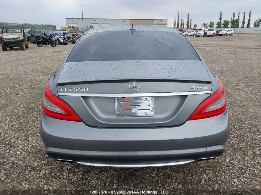 2013 Mercedes-Benz Cls 550 4Matic VIN: WDDLJ9BB9DA089165 Lot: 12057370