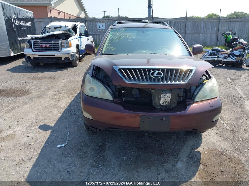 2008 Lexus Rx 350 VIN: JTJHK31U782034160 Lot: 12057372