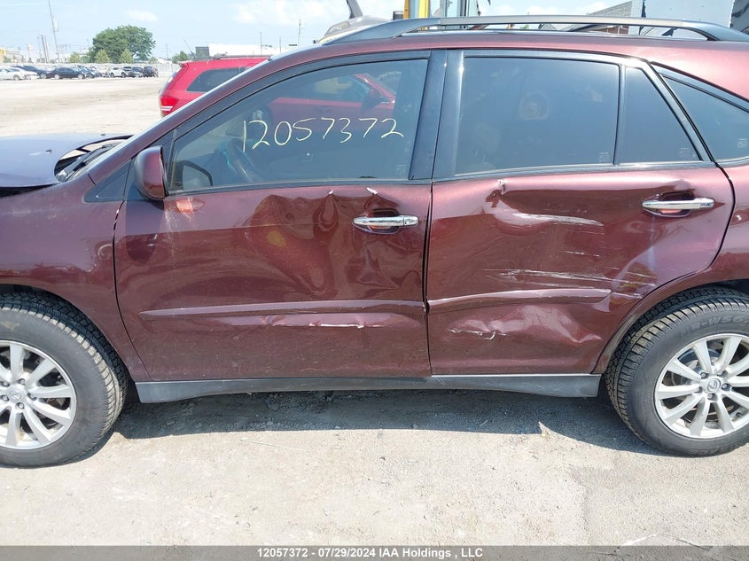 2008 Lexus Rx 350 VIN: JTJHK31U782034160 Lot: 12057372