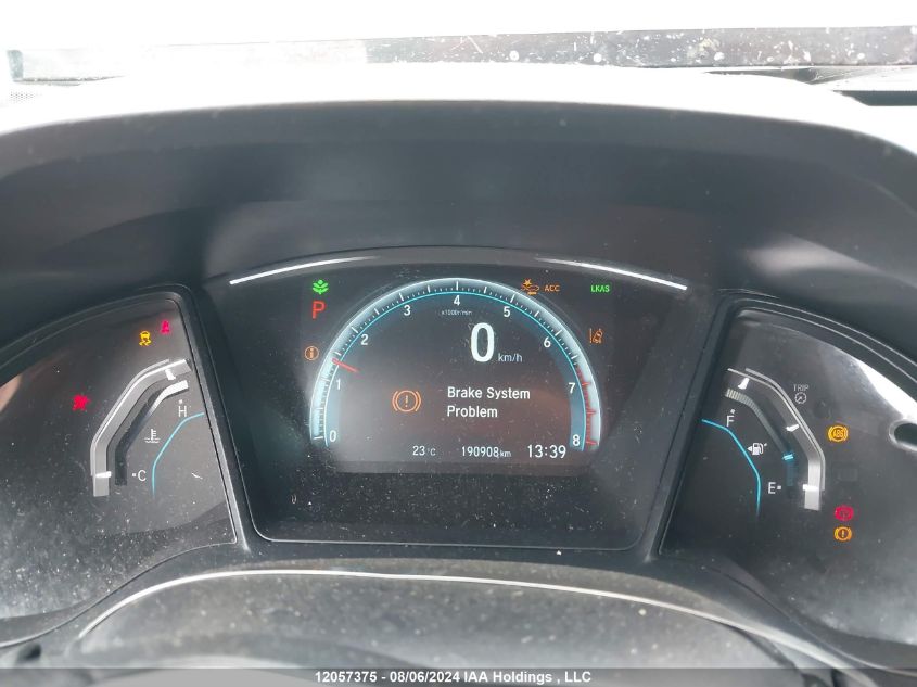 2018 Honda Civic VIN: 2HGFC4B66JH400279 Lot: 12057375