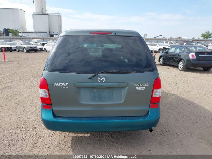 2001 Mazda Mpv Wagon VIN: JM3LW28G210200878 Lot: 12057392
