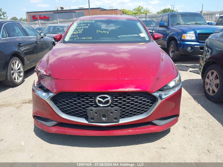 2020 Mazda Mazda3 VIN: 3MZBPAB71LM135927 Lot: 12057425