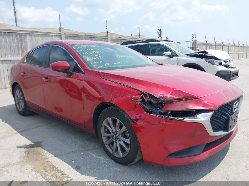 2020 Mazda Mazda3 VIN: 3MZBPAB71LM135927 Lot: 12057425