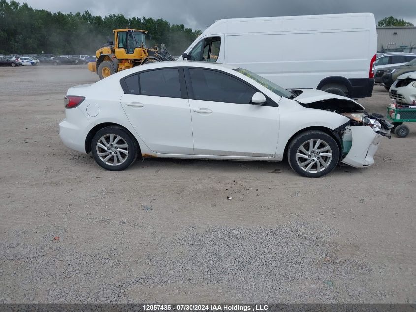 2012 Mazda 3 I VIN: JM1BL1V71C1627106 Lot: 12057435