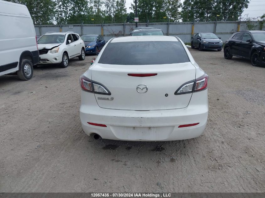 2012 Mazda 3 I VIN: JM1BL1V71C1627106 Lot: 12057435