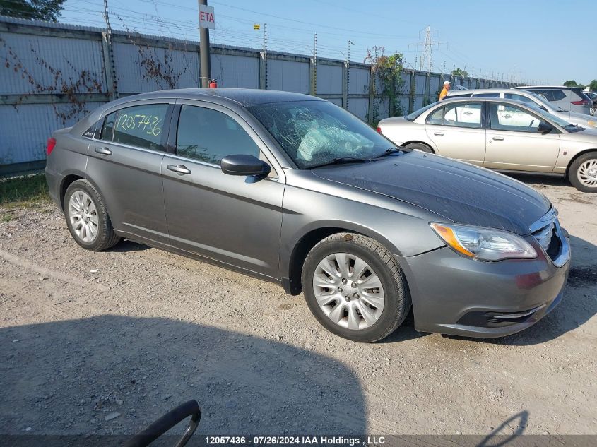 2013 Chrysler 200 Lx VIN: 1C3CCBAB7DN668293 Lot: 12057436