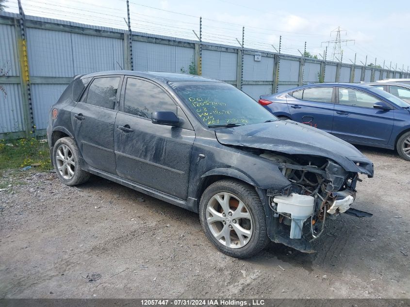 2008 Mazda 3 Hatchback VIN: JM1BK343081120721 Lot: 12057447