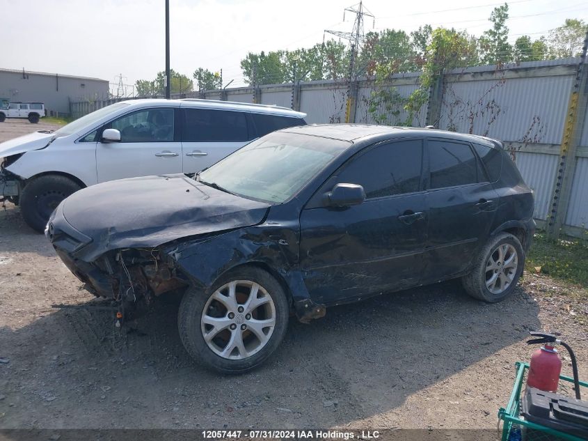 2008 Mazda 3 Hatchback VIN: JM1BK343081120721 Lot: 12057447