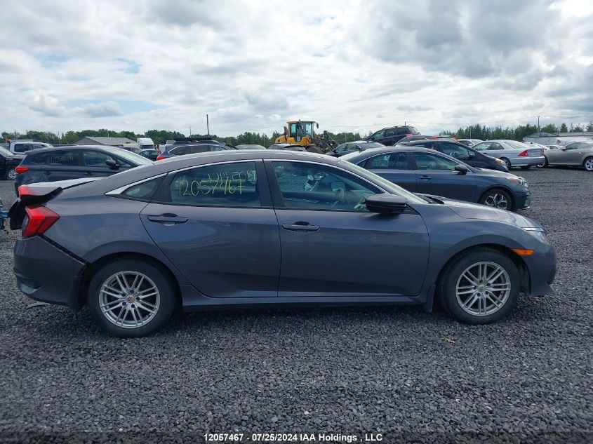 2018 Honda Civic Lx VIN: 2HGFC2F57JH011964 Lot: 12057467