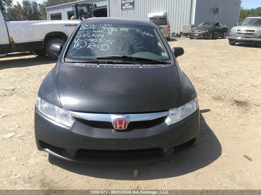 2010 Honda Civic Sdn VIN: 2HGFA1F49AH040325 Lot: 12057471