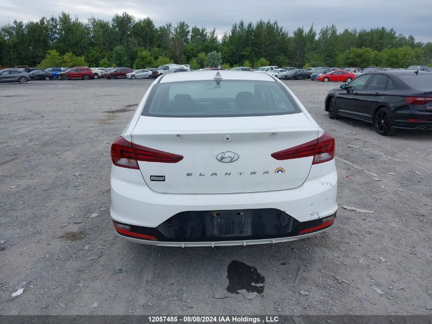 2019 Hyundai Elantra Preferred VIN: KMHD84LF7KU794326 Lot: 12057485