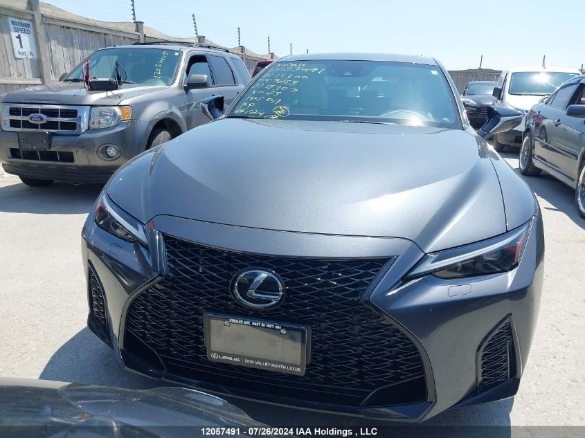 2021 Lexus Is 300 300 VIN: JTHG81F26M5047255 Lot: 12057491