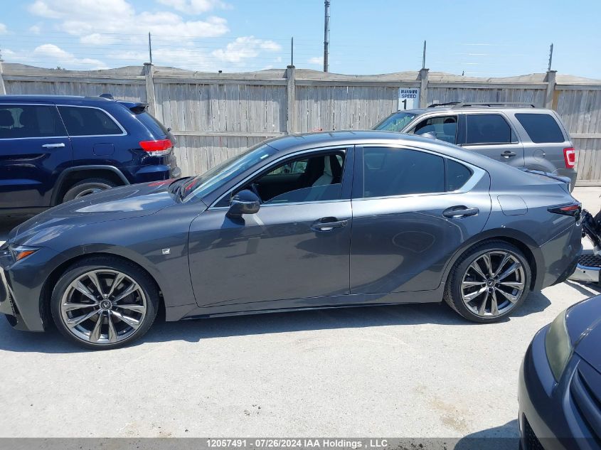 2021 Lexus Is 300 300 VIN: JTHG81F26M5047255 Lot: 12057491