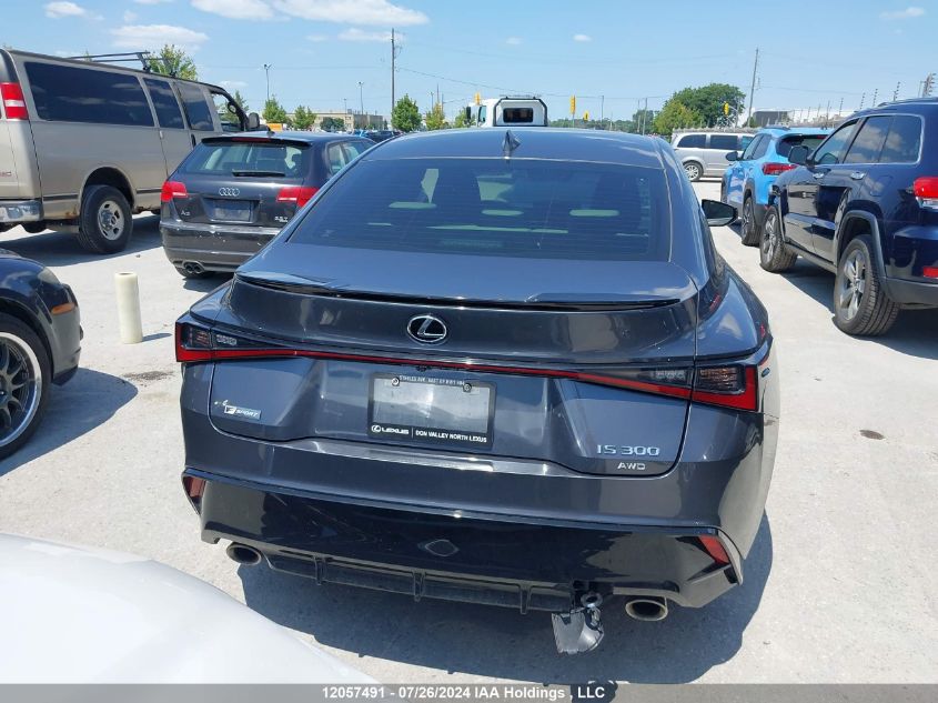 2021 Lexus Is 300 300 VIN: JTHG81F26M5047255 Lot: 12057491