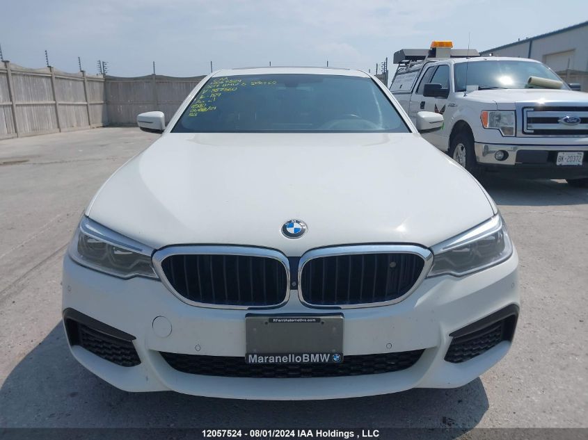 2017 BMW 5 Series VIN: WBAJE7C34HG887560 Lot: 12057524